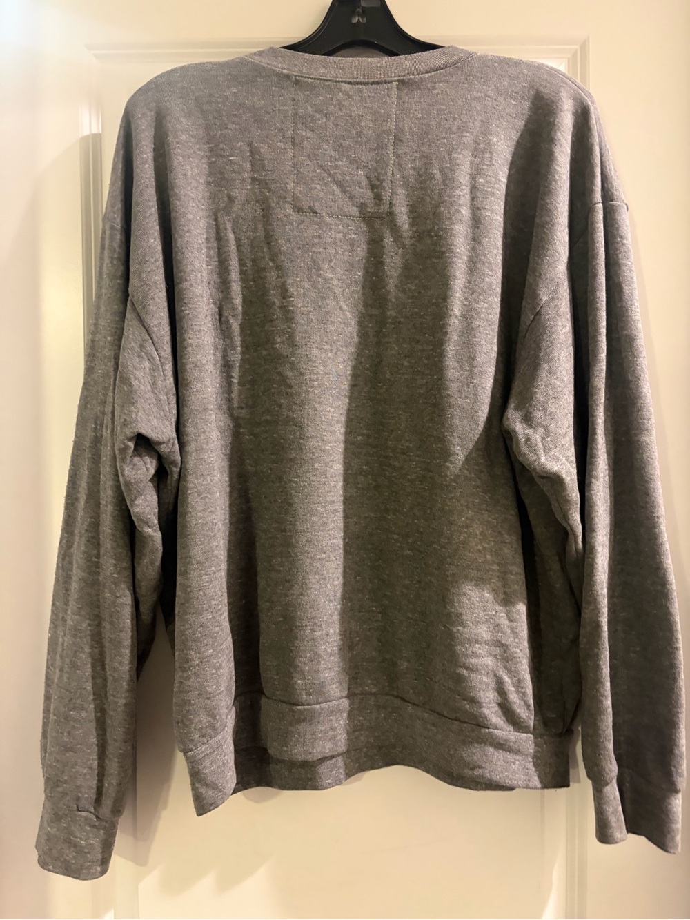 Aviator Nation Gray Crewneck with Embroidered Rainbow - Picture 2 of 3